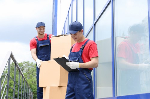 Office relocation setup for removals in Hackneymarshes
