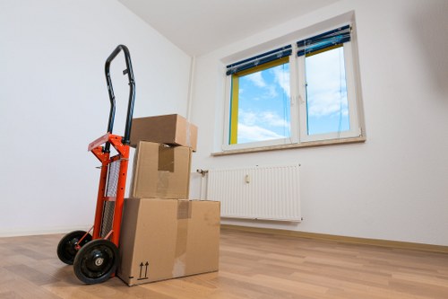 Business supplies stored neatly for later use
